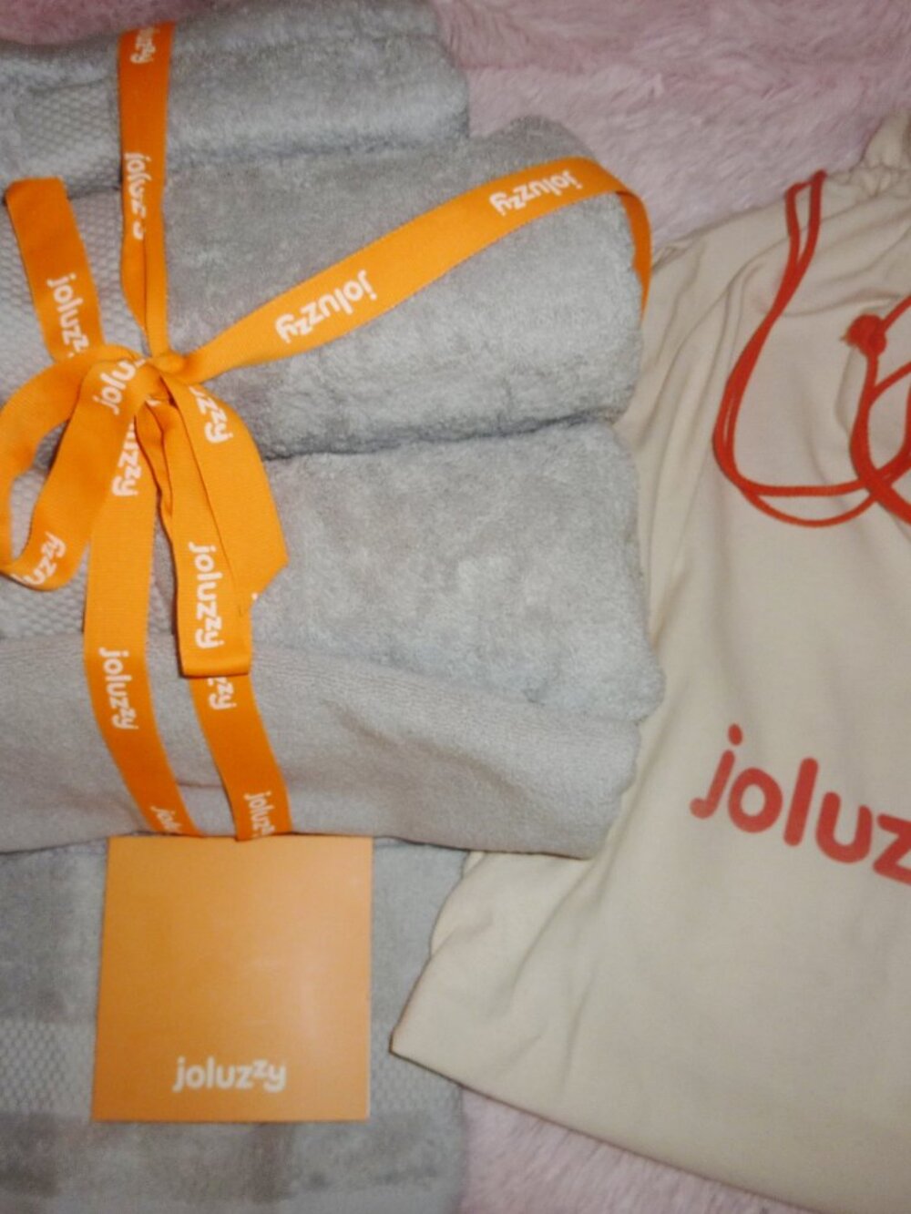 NWT Joluzzy 7 Piece Turkish Cotton Bathroom Towels Set